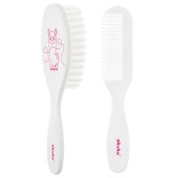AKUKU Szczotka i grzebień do włosów dla niemowląt LAMA