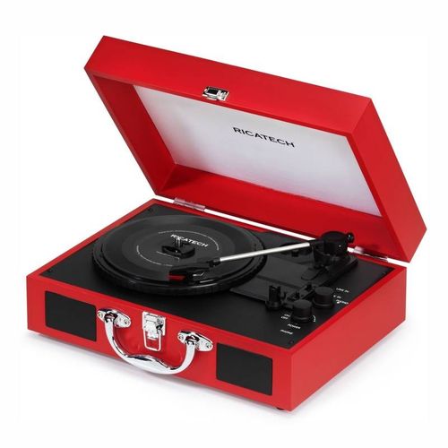 Gramofon Ricatech RTT21 Advanced (659056) Czerwony na Arena.pl