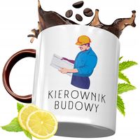 Kubek Bordowy Dla Budowlańca Na Urodziny Prezent Z Nadrukiem Ze Zdjęciem