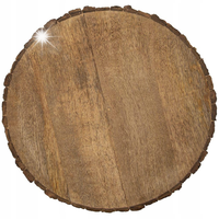 Deska do krojenia i serwowania drewniana MANGO 39cm ORION
