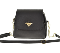 torebka listonoszka laura biaggi – klasyczna elegancja w kolorze black