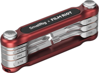 Smallrig 4811 Składany zestaw kluczy multitool 7-w-1, czerwony