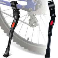 STOPKA ROWEROWA PODPÓRKA NÓŻKA REGULOWANA DO ROWERU TYLNA BOCZNA ALUMINIOWA