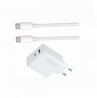 Szybka ładowarka 45W z kablem 1m 2 wejścia do Samsung Galaxy Note 20 Ultra