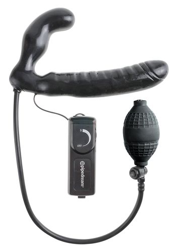 proteza-ff infl vibr strapless strapon blck na Arena.pl