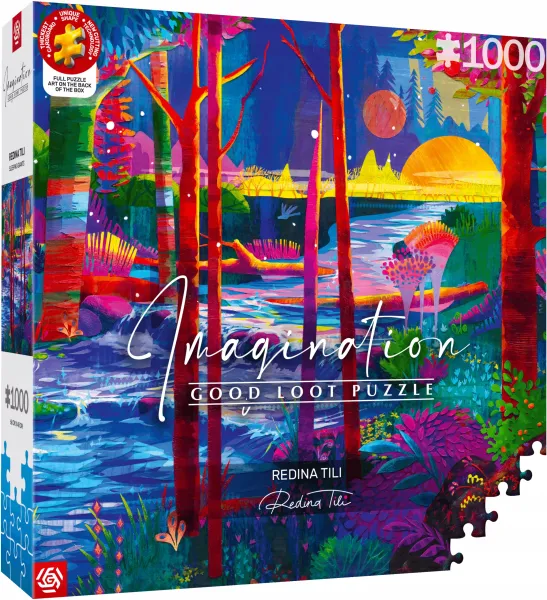 Puzzle 1000 elementów. Imagination. Redina Tili, Sleeping Giants zdjęcie 1