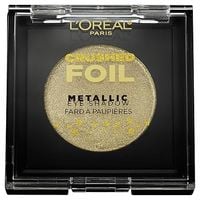 l'oréal crushed foil cień do powiek 21 gilded gold metaliczny