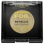 l'oréal crushed foil cień do powiek 21 gilded gold metaliczny
