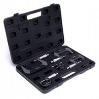 Mikrometry 0-100 mm zestaw 4 sztuki mikromierz walizka KD10443