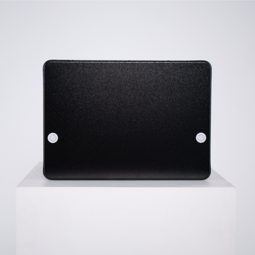 Pancerny Domowy Sejf Biometryczny Na Odcisk Palca 25x35x25 cm Czarny na Arena.pl