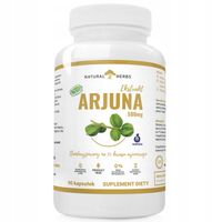 Arjuna Ekstrakt 500mg ZDROWE SERCE STRES CIŚNIENIE WĄTROBA 90 kapsułek