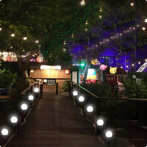 4x LAMPA SOLARNA OGRODOWA MOCNA BIAŁA KULA LED XXL na Arena.pl