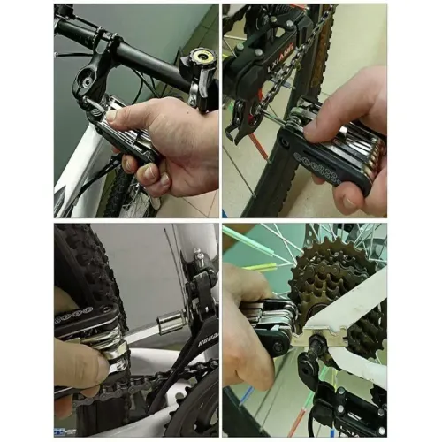 Zestaw kluczy 16w1 do roweru rowerowych imbusowe w obudowie scyzoryka na Arena.pl