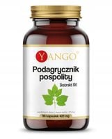 Podagrycznik pospolity - ekstrakt - Yango - 90 kaps. - Dna Moczanowa