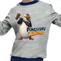 Piżama dziecięca - Pingwiny z Madagaskaru