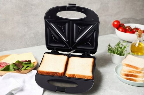 TOSTER OPIEKACZ DO KANAPEK TOSTÓW SANDWICH NIEPRZYWIERAJĄCA POWŁOKA na Arena.pl