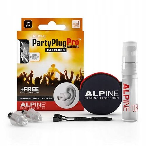 Zatyczki Alpine Party Plug Pro Natural na Arena.pl