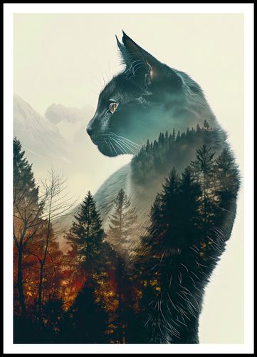 Plakat 70x100cm Koci Duch Lasu na Arena.pl