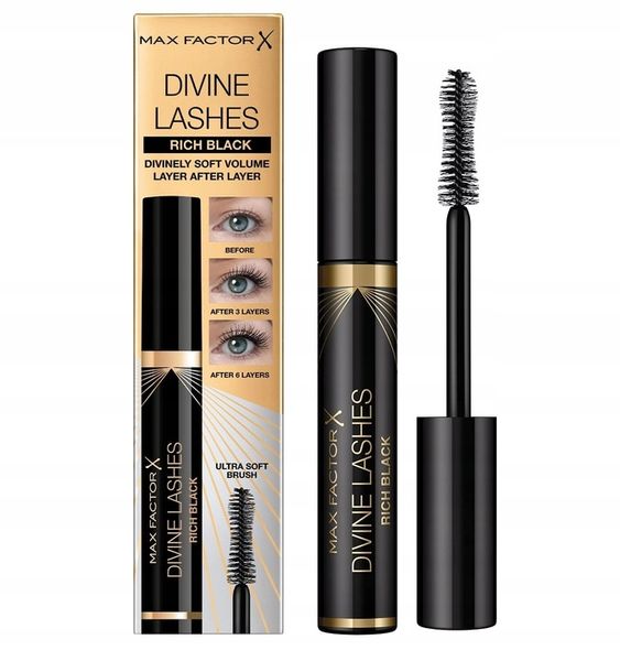 MAX FACTOR DIVINE LASHES CZARNY TUSZ POGRUBIAJĄCY zdjęcie 1