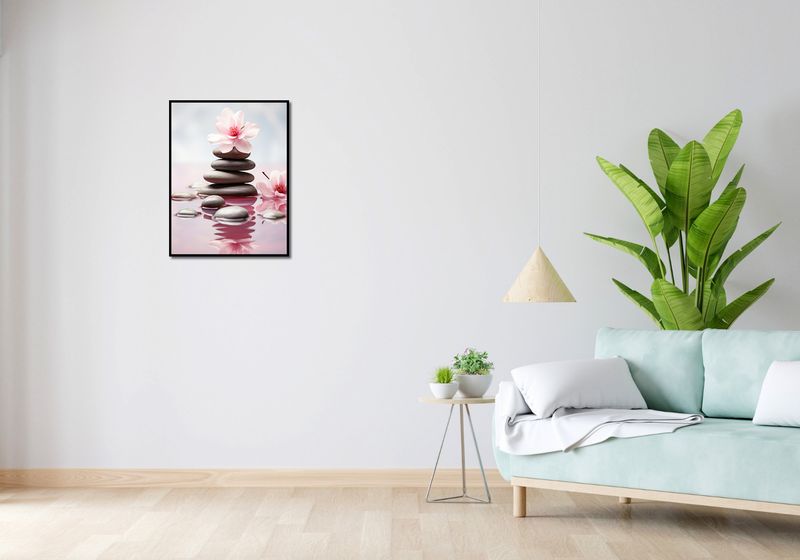 Plakat 50x65cm Spokojne Odbicie zdjęcie 4