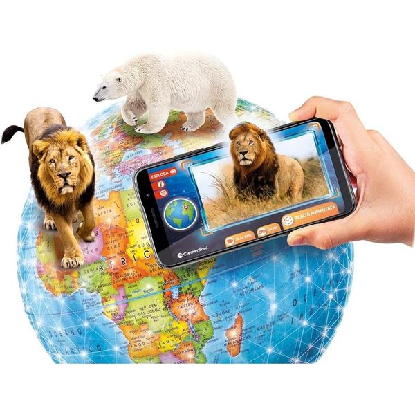 clementoni interaktywny globus eduglobus exploreglobe real time 50848 zdjęcie 6