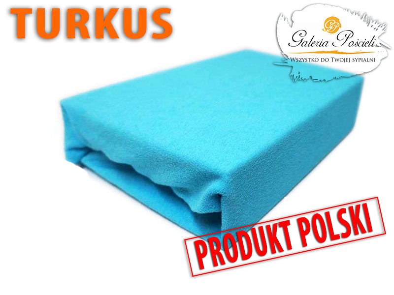 Prześcieradło frotte 90x200cm TURKUS zdjęcie 2