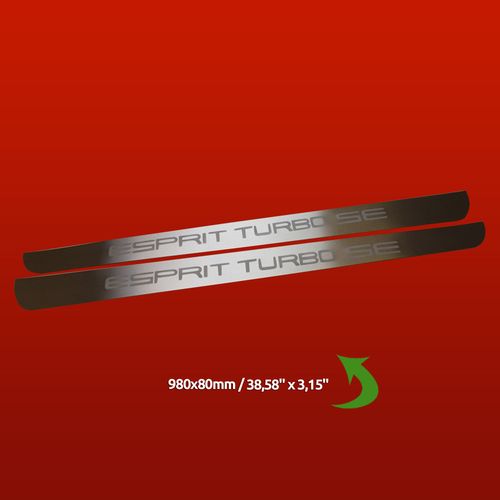 Listwa progowa LOTUS ESPRIT  ESPRIT SE TURBO Stal nierdzewna 304 mat 2szt na Arena.pl