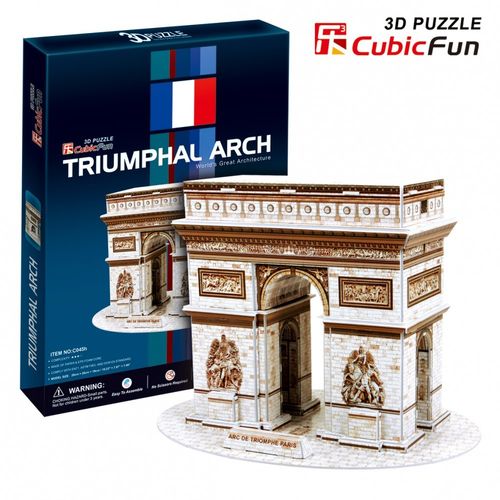 Cubicfun Puzzle 3D Łuk Triumfalny na Arena.pl