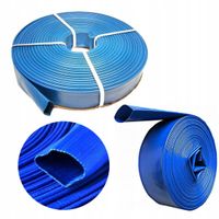 Wąż do Wody Gumowy Płaski Kraft&Dele KD776 1'' Cal 52mm 50 m