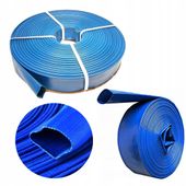 Wąż do Wody Gumowy Płaski Kraft&Dele KD776 1'' Cal 52mm 50 m