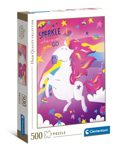 CLEMENTONI PUZZLE 500 EL JEDNOROŻEC 35100 na Arena.pl