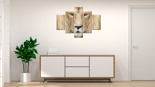 Obraz Płótno 100X70 Król Zwierząt na Arena.pl