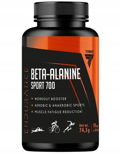 TREC BETA ALANINE 90 PRZEDTRENINGÓWKA WYTRZYMAŁOŚĆ zdjęcie 1