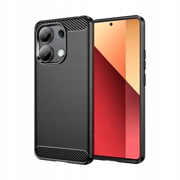 Spacecase Carbon Redmi Note 13 4G Black zdjęcie 7