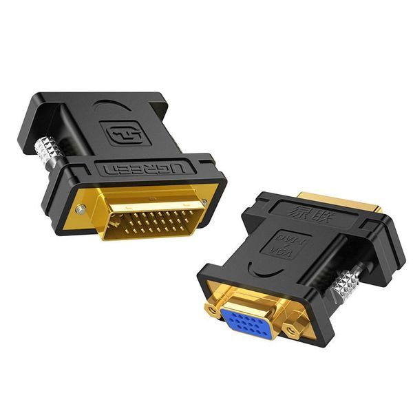 Adapter DVI - VGA UGREEN 20122 (czarny) zdjęcie 1