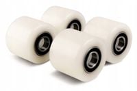 Rolki Koła do Paleciaka Zestaw 4 sztuki 82x70mm 700kg Łożyska Kulkowe Nylon