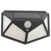 LAMPA SOLARNA Z CZUJNIKIEM RUCH I ZMIERZCHU 100LED