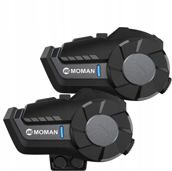 MOMAN Motocyklowy zestaw słuchawkowy Intercom H2 PRO zdjęcie 2