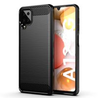 Futerał CARBON do SAMSUNG A12 czarny