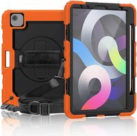 Etui do iPad Pro 12.9" z Podstawką i Paskiem na Ramię Pomarańczowe