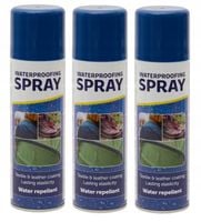 3x Spray wodoodporny impregnujący do butów tkanin namiotów impregnat