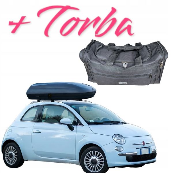 Box dachowy Art Plast Carbon 320 l + torba. zdjęcie 1