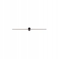 KINKIET LED IP44 NOWODVORSKI PIN 8128 CZARNY