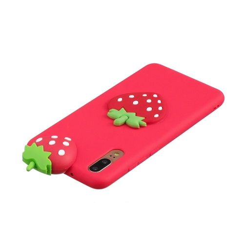 Etui 3D Huawei P20 Truskawka na Arena.pl