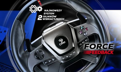 Kierownica COBRA GT987FF (PC/PS4/XBOX ONE) na Arena.pl