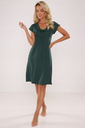 Koszula Nocna Damska Koszulka De Lafense Klasyczna Podomka z Wiskozy na Arena.pl