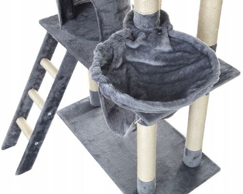 DRAPAK DLA KOTA WIEŻA LEGOWISKO DOMEK Z HAMAKIEM na Arena.pl