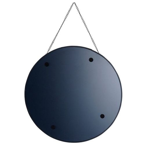 Lustro ścienne czarne okrągłe 29 cm na Arena.pl