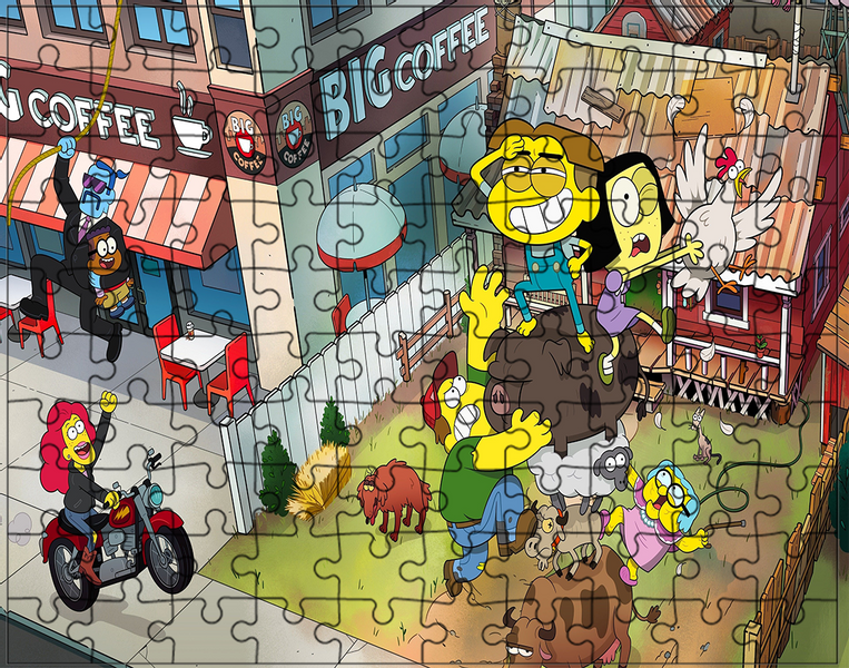 Puzzle tradycyjne Greenowie zdjęcie 1