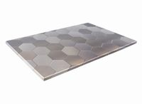 SZKLANA DESKA KUCHENNA 60x30 400d Stal